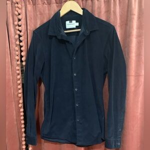 Topman Velvet Dress Shirt